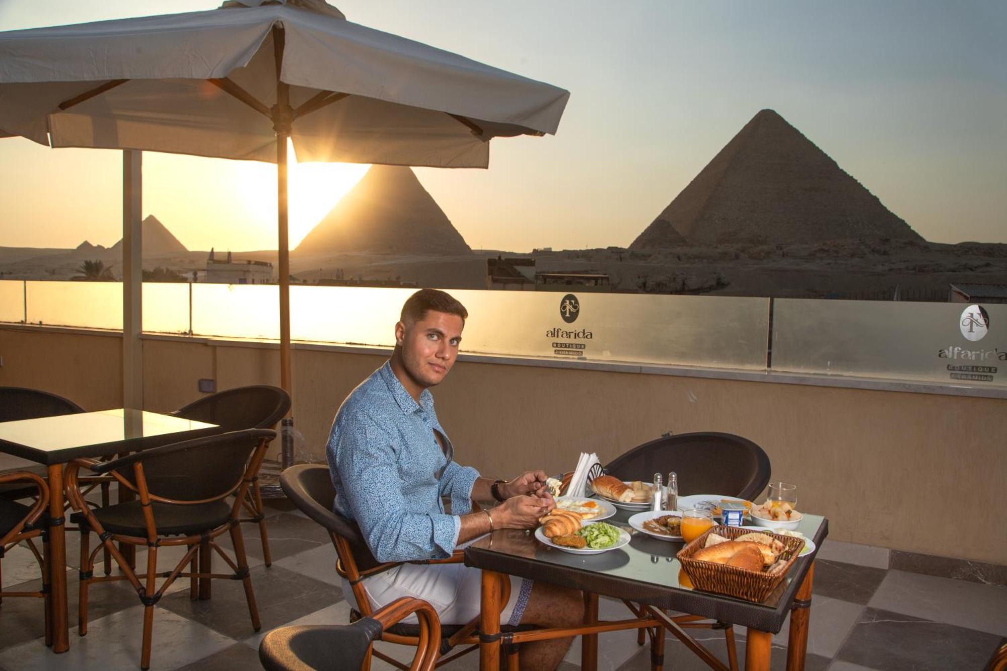 Al Farida Boutique Pyramids Hotell Kafret el-Gabal Eksteriør bilde